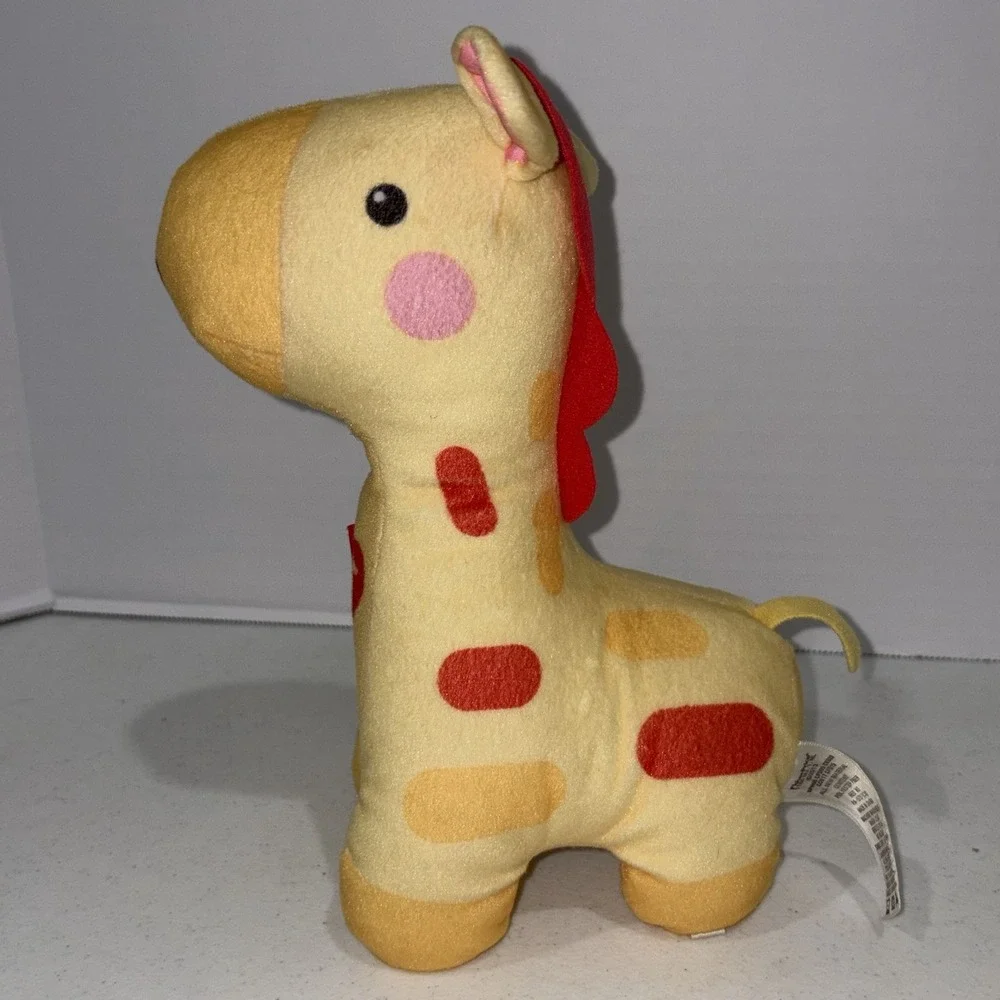 Fisher Price Giraffe Soothe and Glow Yellow Music Light Plush 9